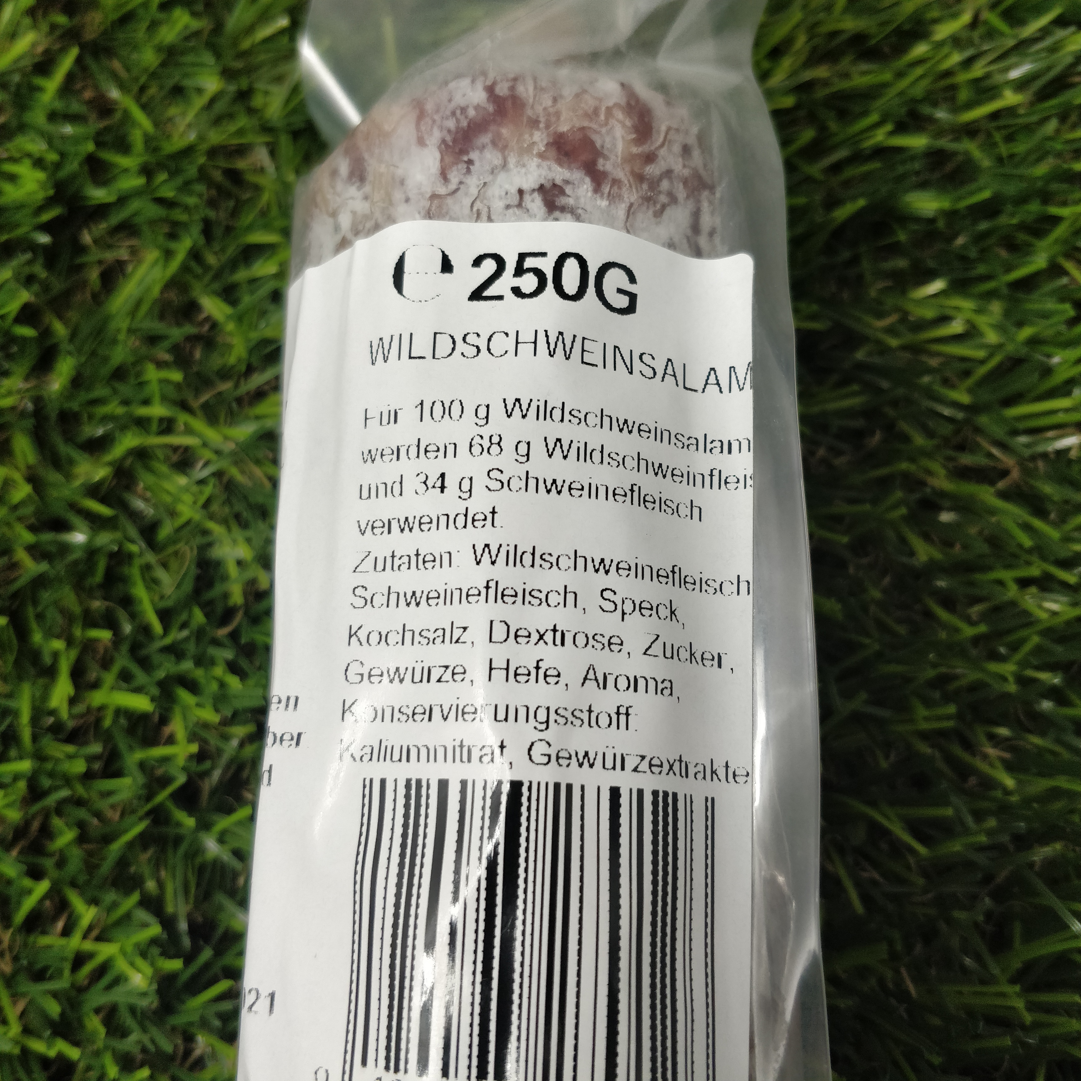 Wildschweinsalami 250g