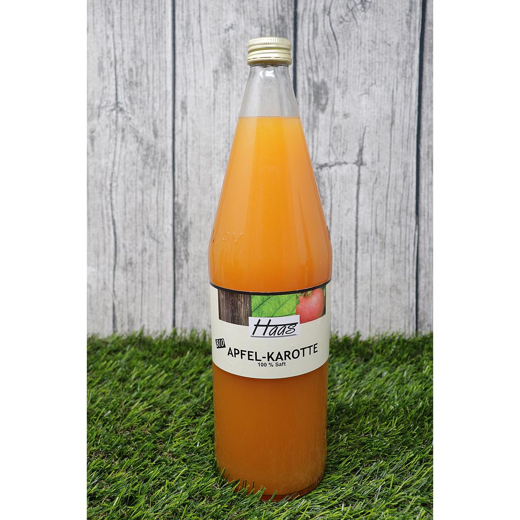 Haas Bio Apfel-Karottensaft 1l