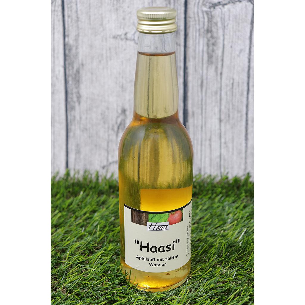 Haas "Haasi" Bio Apfelsaft mit stillem Wasser 0,33l