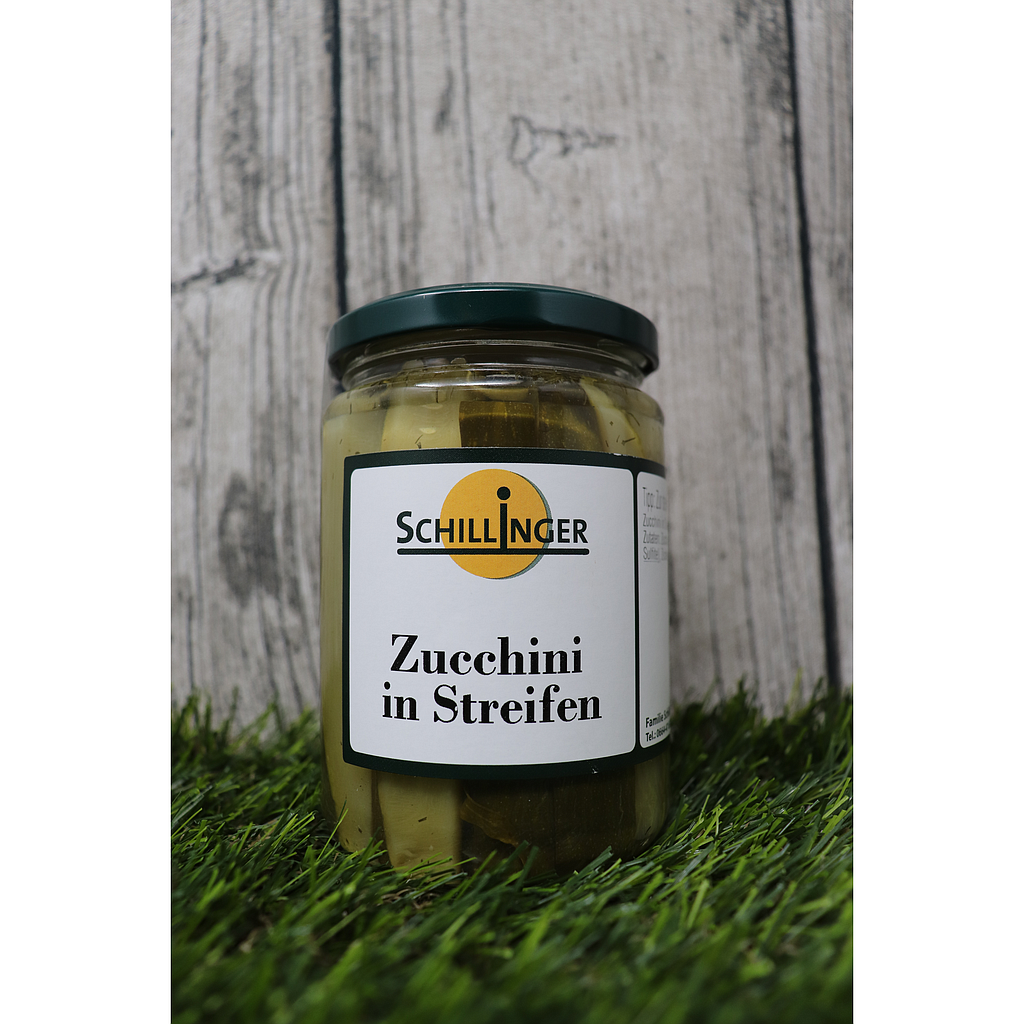 Schillinger Zucchini in Streifen 355g