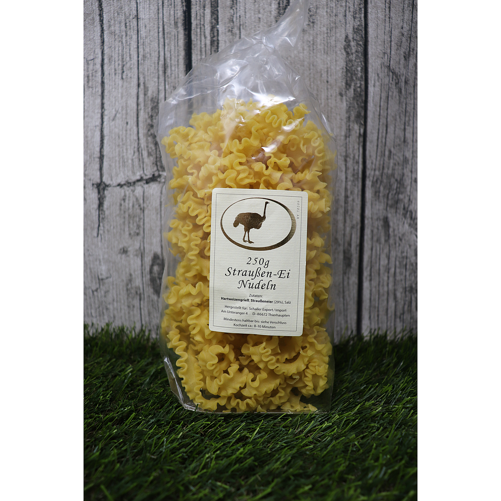 Straußenland Wellenband Nudeln 